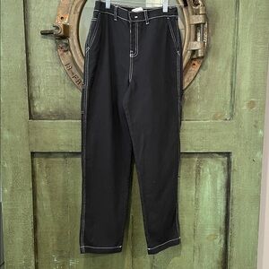 Kids Casual Black Pants